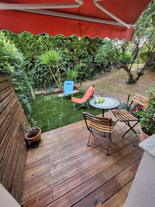 Studio Rez De Jardin * Antibes